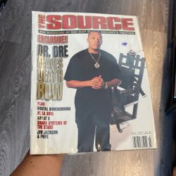 Vintage The Source Magazine Dr Dre Cover 