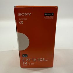New Sony E PZ 18-105mm f/4 G OSS E-Mount Standard Zoom SELP18105G