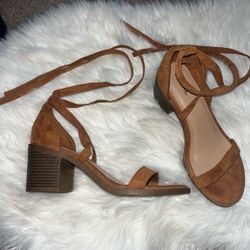 Low Brown Heels
