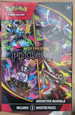 Pokemon  Pitch Black Mega Evolution Booster Bundle