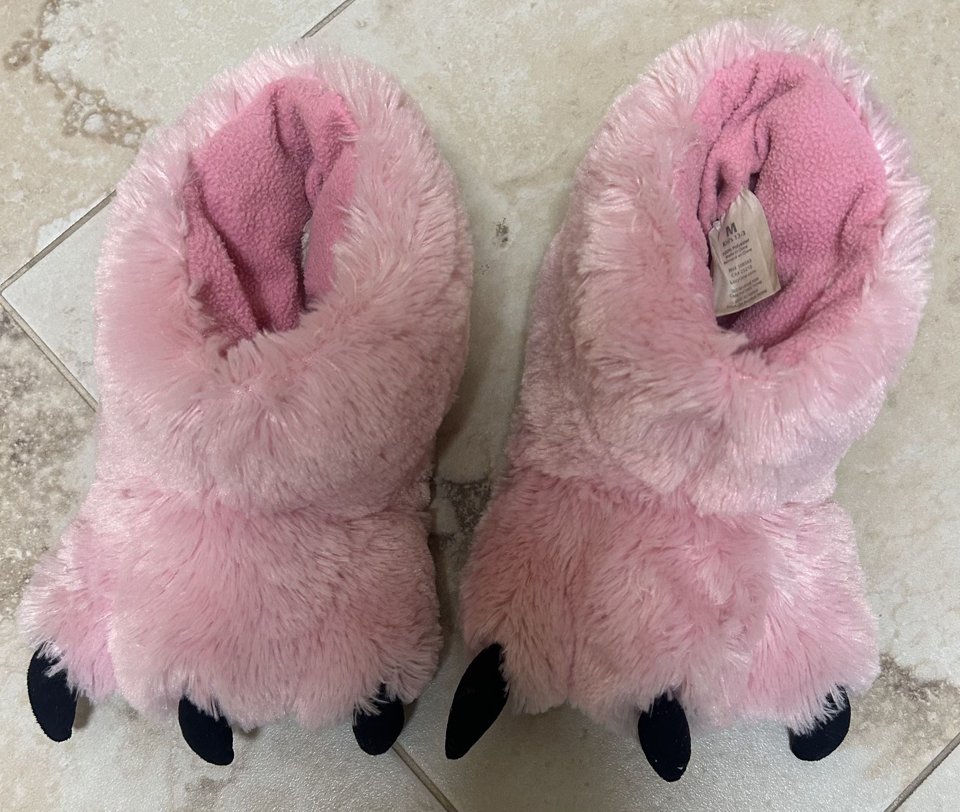 Monster Paw Slippers - Kids Size 13-3