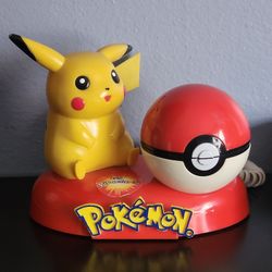 1999 Pokémon Pikachu Landline Phone 