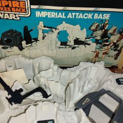 Vintage 1970s 1977 Kenner star wars action figures collection Darth Vader Luke Skywalker Toys