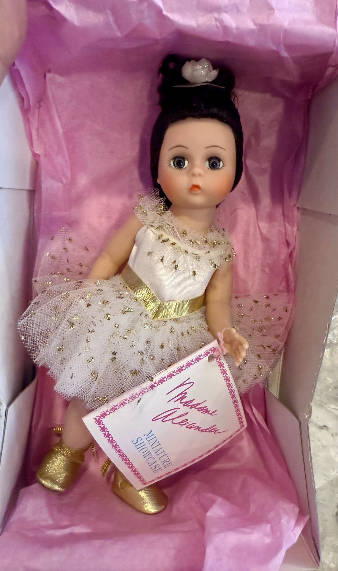 Vintage Madame Alexander 8” Doll Ballerina #330 NEW IN BOX
