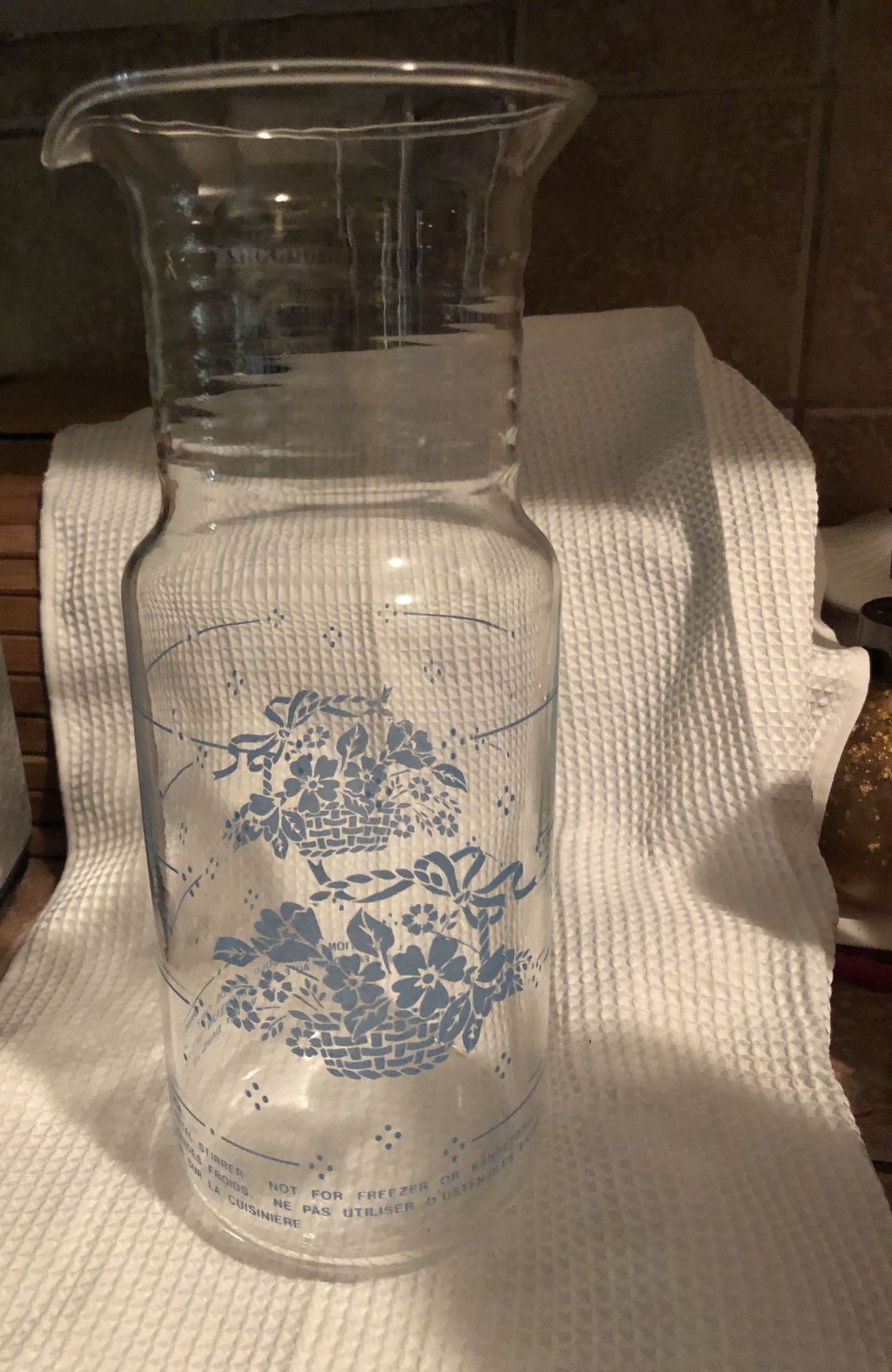 Vintage Pyrex Juice Carafe