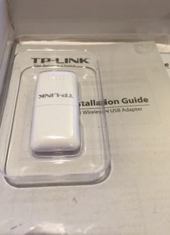 NEW TP LINK WIRELESS N USB ADAPTER