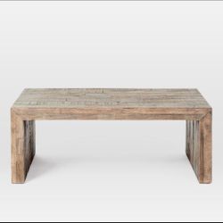 West Elm Emmerson Reclaimed Wood Coffee Table – 42” – Great Condition