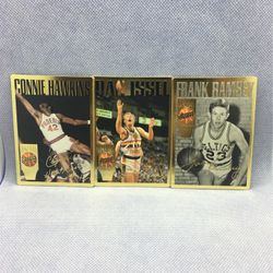 Frank Ramsey Dan Issel Connie Hawkins Basketball cards