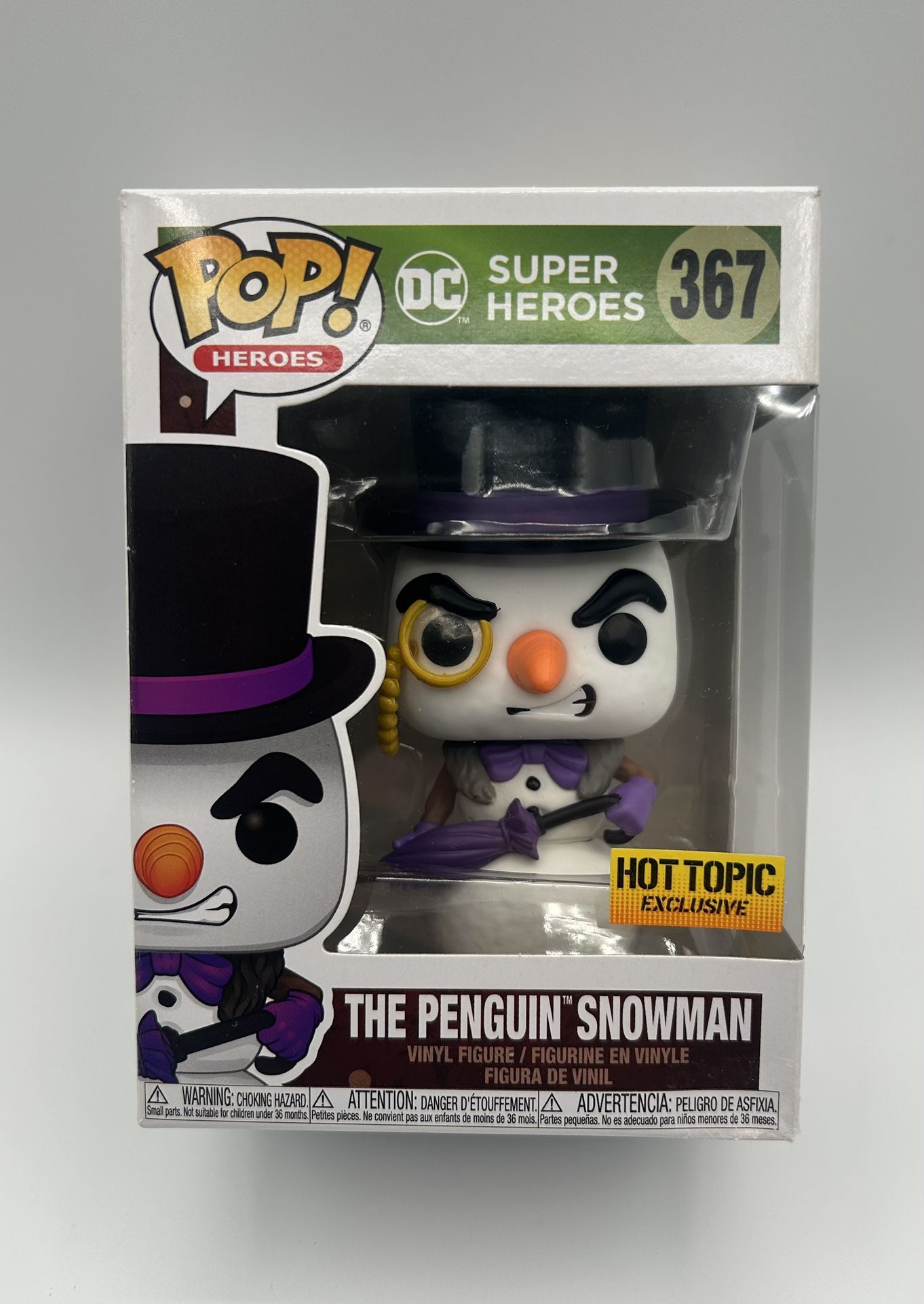 Funko Pop! Vinyl: DC Universe - The Penguin Snowman - Hot Topic (Exclusive) #367