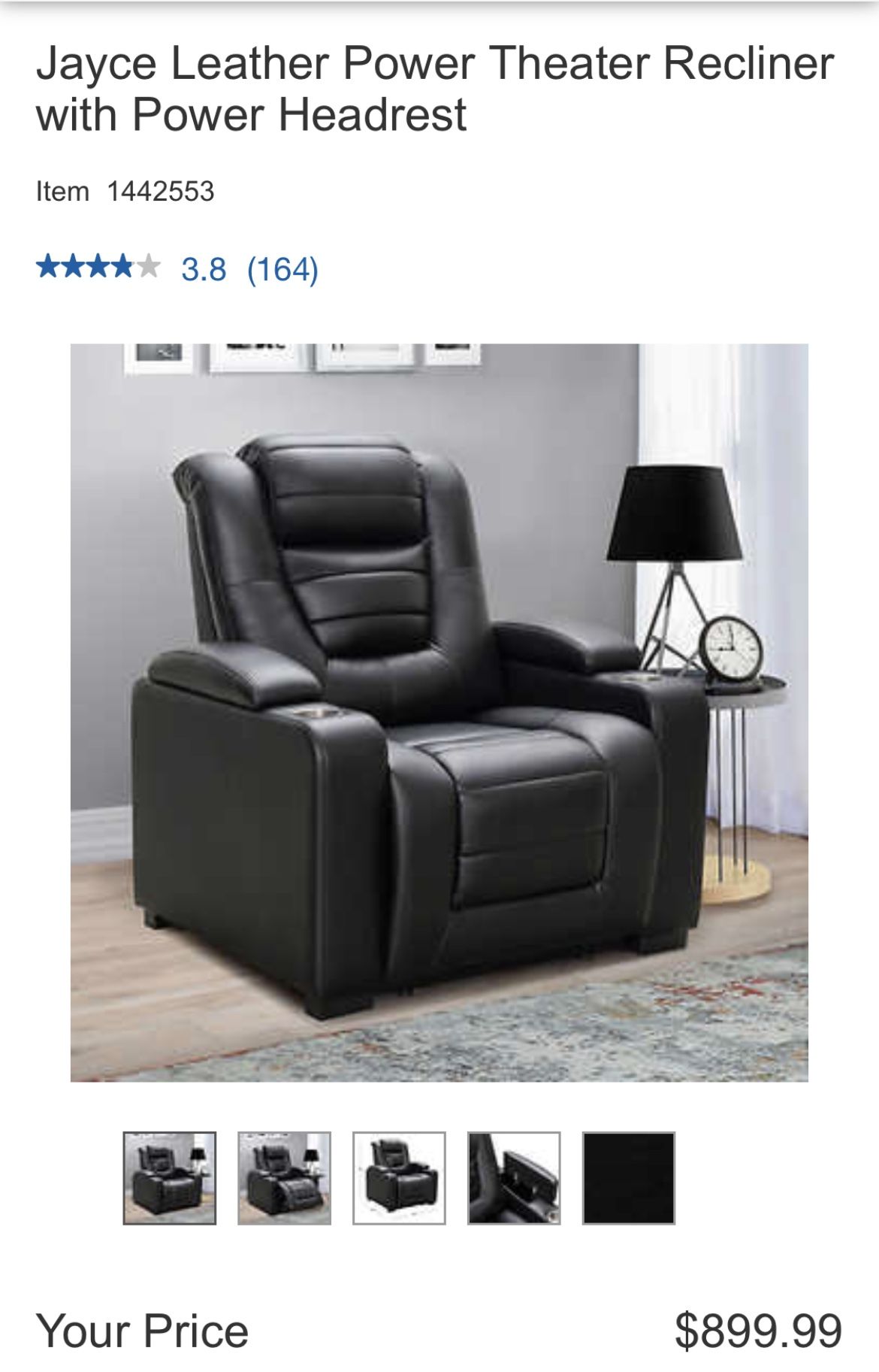 Jayce leather power recliner deals