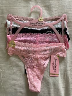 New 5 Pairs Juicy Couture Underwear