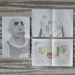 Portrait, Landscaping Art And Draw 