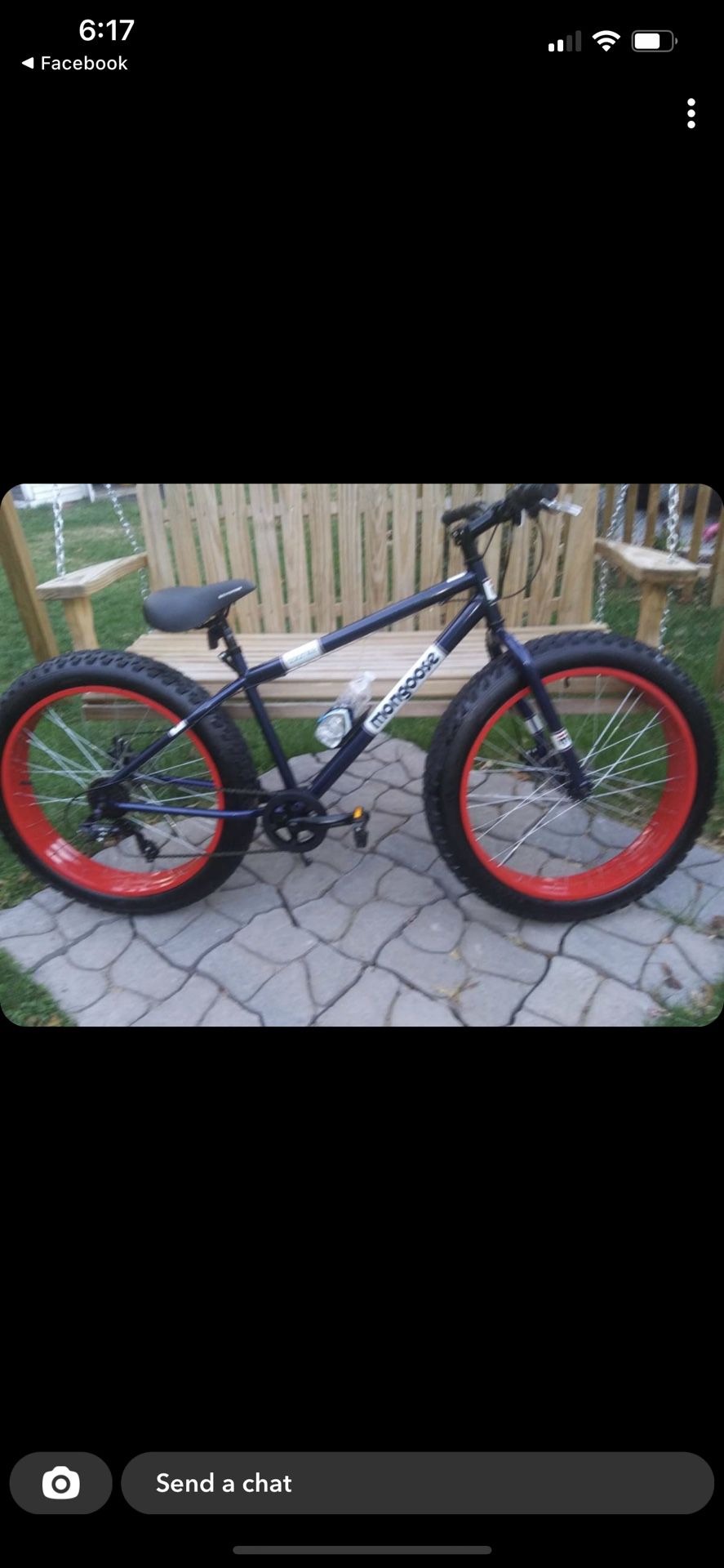 Mongoose 27 inch fat tire bike