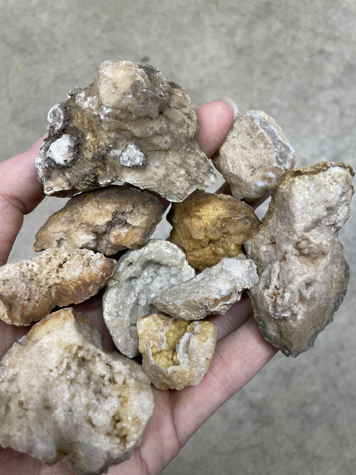 10 Geode Crystals