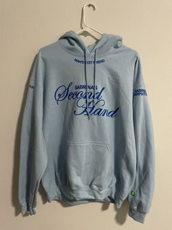 Sabrina Carpenter Second Hand Hoodie Large Light Blue Cash App Collab Limited