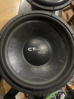 CT Sounds Meso 18” Subwoofer 