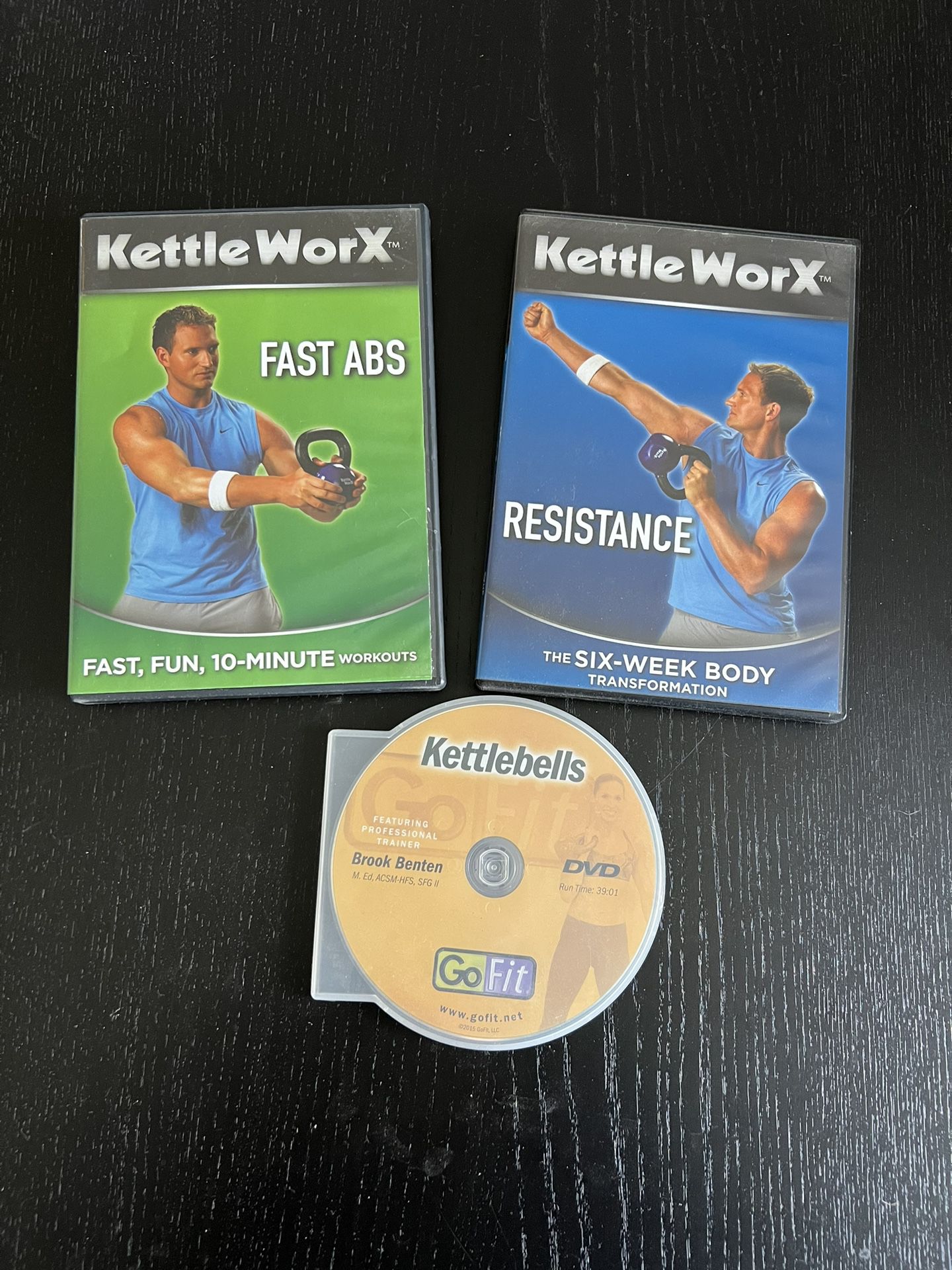 KettleWorX Kettlebell Workout DVDs