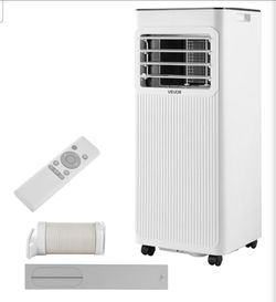 Portable Air Conditioner, 10000 BTU ASHRAE (6000 BTU SACC) 3-in-1 Standing Cooling Ac Unit, with LED Touch Panel & Remote Control, 24h Timer, Cooling,