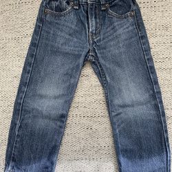 Toddler Boy Levi’s Jeans Almost New Worn Twice 