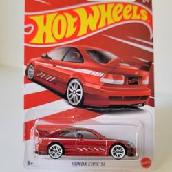 Hot Wheels Honda Civic SI Red 