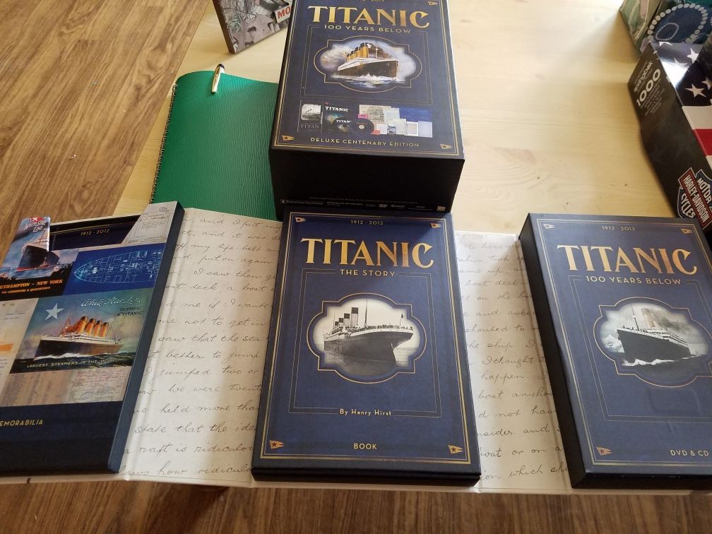 Titanic 100 years Below