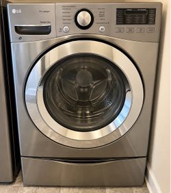 LG TrueSteam Sensor washer + Dryer Front-Load Dryer