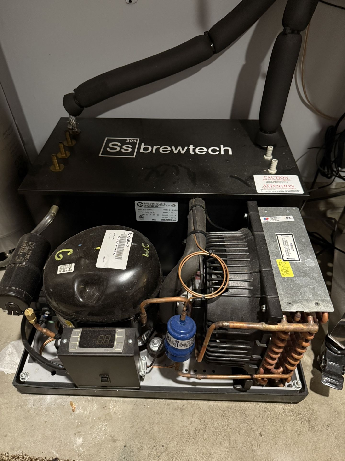 Ss Brewtech 1/5 HP Glycol Chiller
