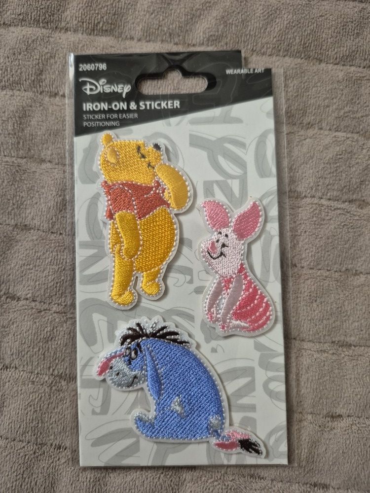 Disney "Winnie The Pooh & Friends" Iron On Patch