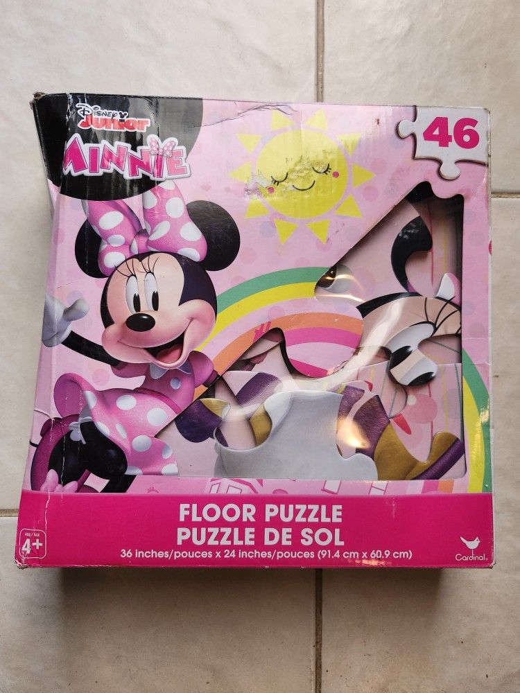 Minnie Mouse and Daisy Duck 48 Piece Floor Puzzle