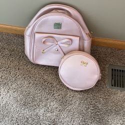 Pink Girl Handbag / Backpack / Purse