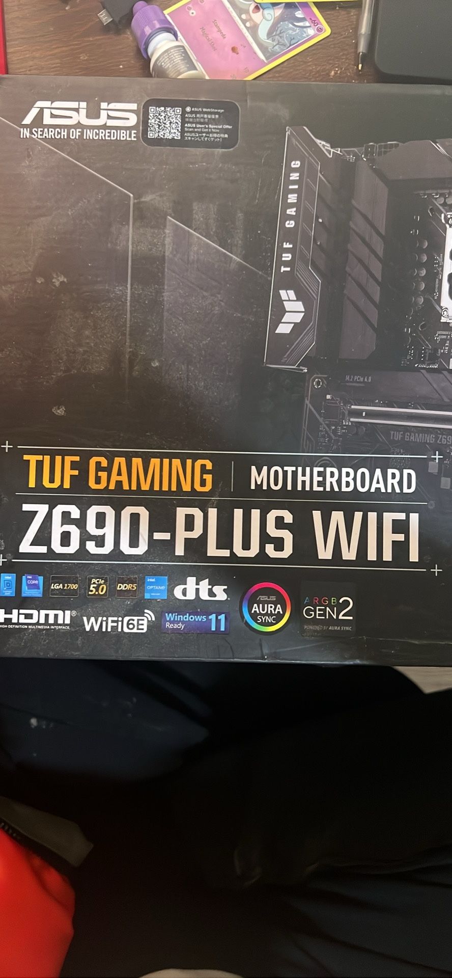 ASUS Z690-PLUS WIFI TUF GAMING + CPU/RAM