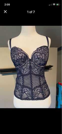 Blue Victoria’s Secret corset