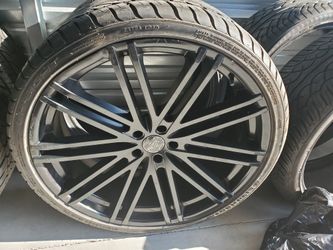 Versante luxury alloy wheels size 24