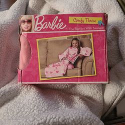 New Barbie  Blanket With Sleeves