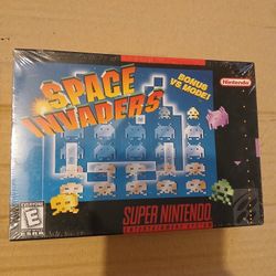 Super Nintendo Space Invaders Unopened 