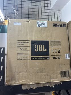 JBL PROFESSIONAL LOUDSPEAKER SYSTEM AWC15LF