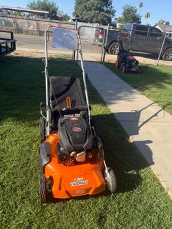 YARDMAX
21 in. 170cc 3-in-1 Gas Walk Behind Push Lawn Mower with High Rear Wheels