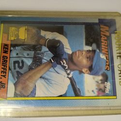 3- Ken Griffey Jr  Rookie cards