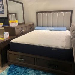 Carolina King Size Bedroom Set Only $699. Easy Finance Option. Same-Day Delivery.