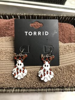 TORRID “Reindeer Ghost” Dangle Earrings