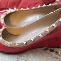 Valentino 'Rockstud' wedge pumps 