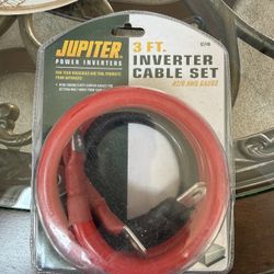 Jupiter 3 Ft AWG inverter Cable Set 