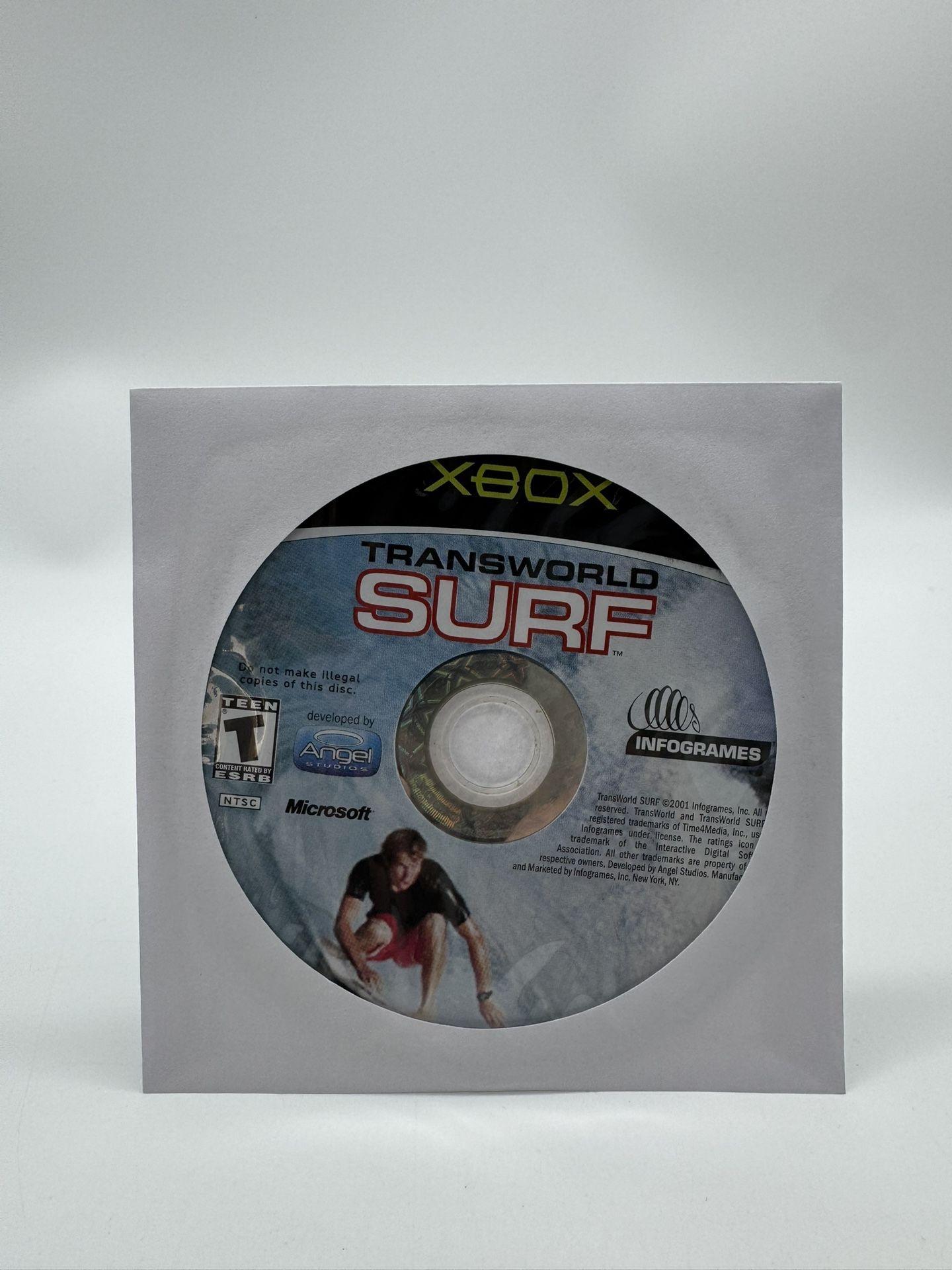 Transworld Surf (Microsoft Xbox) Disc Only Tested