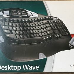 Logitech Wireless Wave Keyboard and Laser Mouse Combo 