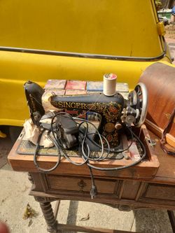 Antique sewing machine $100