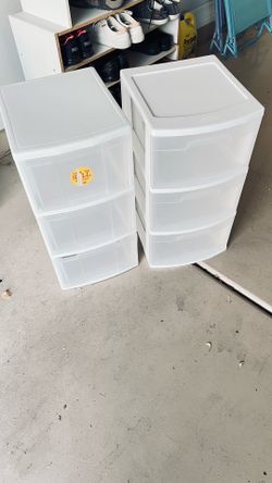 2 Sterilite Storage  containers