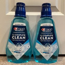 Large 1 liter Crest mouthwash: 2 for $7