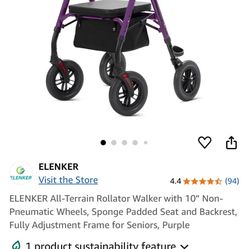 Roll at or Walker Purple $120 New