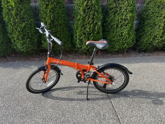 Via 20” Folding Bike-Lightweight Aluminum Frame Genuine Shimano 7-Speed 26lb