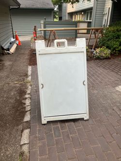 Sandwich board - $50